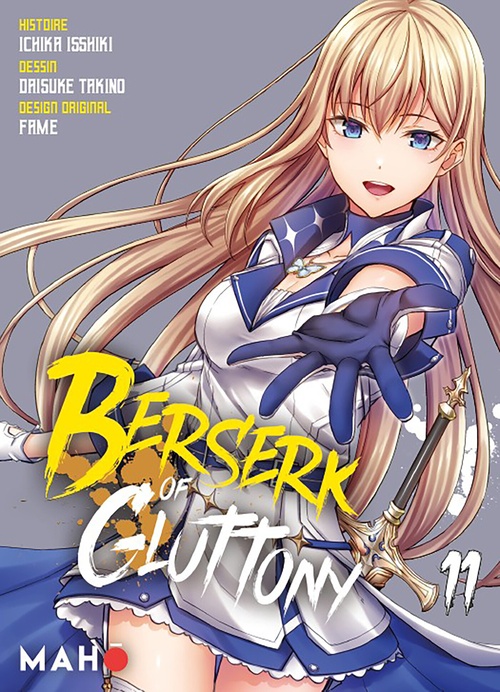 Couverture ebook de Berserk of Gluttony T11 - Manga, de Ichika Isshiki