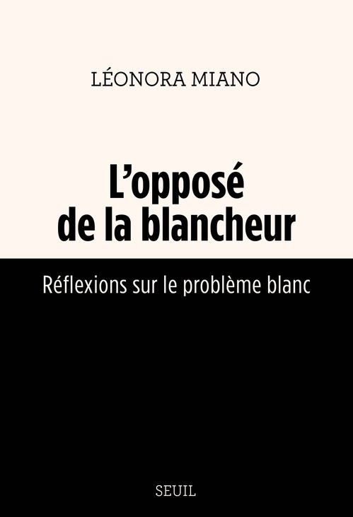Couverture ebook de L'Opposé de la blancheur, de Léonora Miano