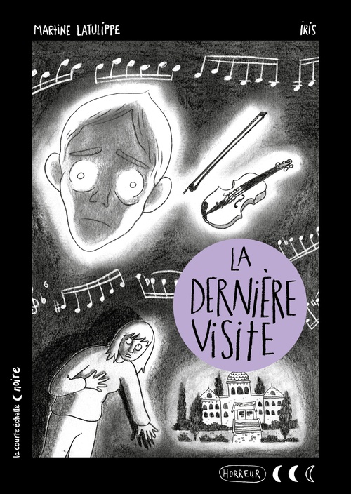Couverture ebook de La dernière visite, de Martine Latulippe