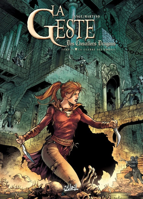 ebook cover of La Geste des Chevaliers Dragons T25 - La Guerre des ombres, by  Ange