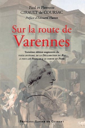 Couverture ebook de Sur la route de Varennes, de Girault De Coursac