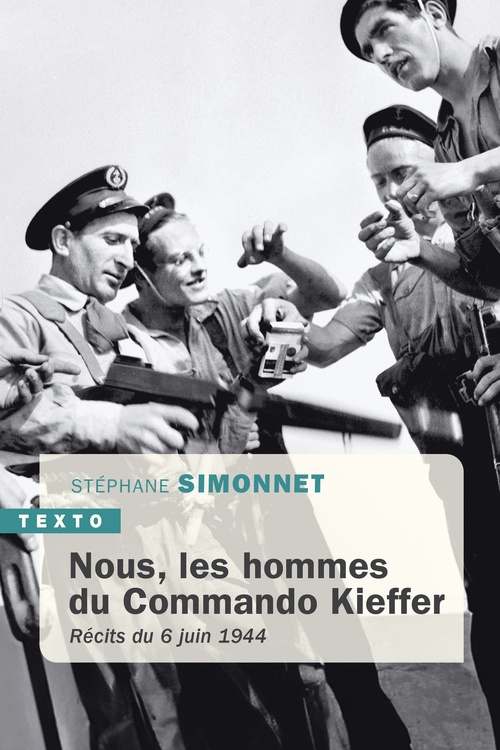 Couverture ebook de Nous, les hommes du commando Kieffer, de Stéphane Simonnet