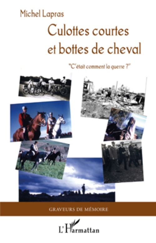 Couverture ebook de Culottes courtes et bottes de cheval., de Michel Lapras