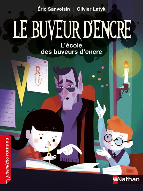ebook cover of Le Buveurs d'encre - L'école des buveurs d'encre, by Olivier Latyk, Eric Sanvoisin