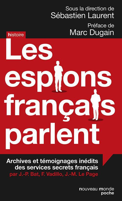 Couverture ebook de Les espions français parlent, de Sébastien Laurent