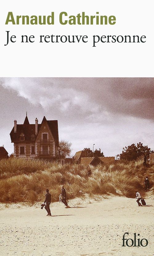 ebook cover of Je ne retrouve personne, by Arnaud Cathrine