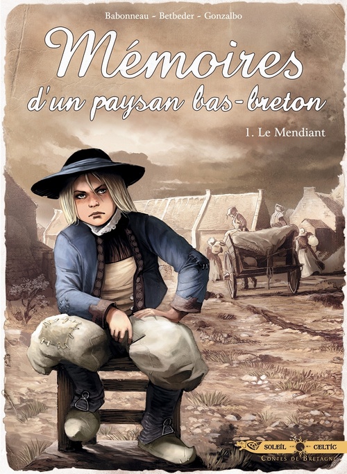 Couverture ebook de Mémoires d'un paysan Bas-Breton T01 - Le Mendiant, de Stéphane Betbeder