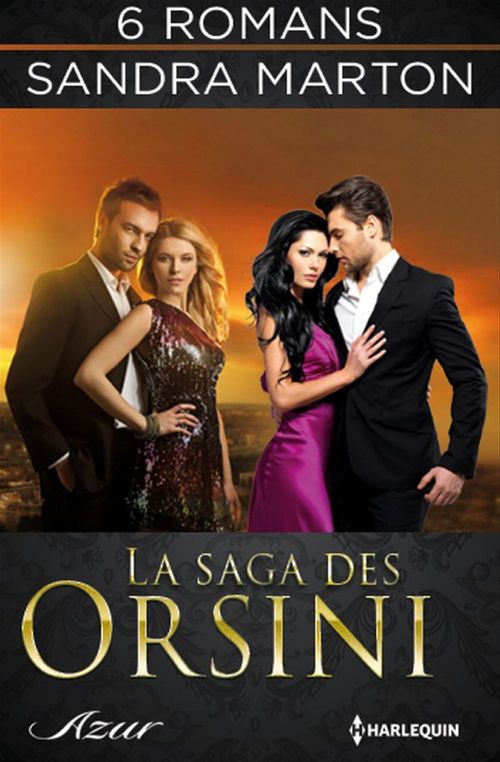 ebook cover of La saga des Orsini : l'intégrale, by Sandra Marton