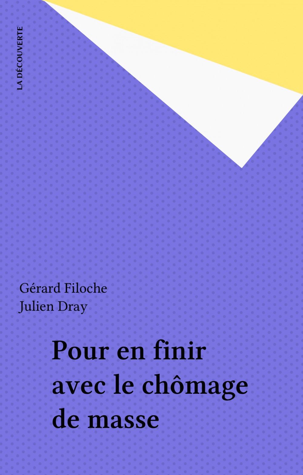 Couverture ebook de Pour en finir avec le chômage de masse, de Gérard Filoche