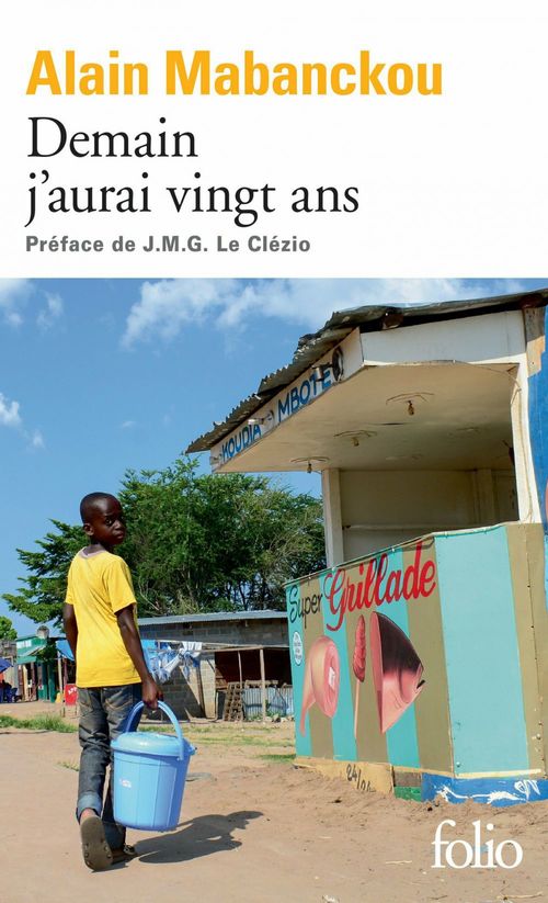 Couverture ebook de Demain j'aurai vingt ans, de Alain Mabanckou