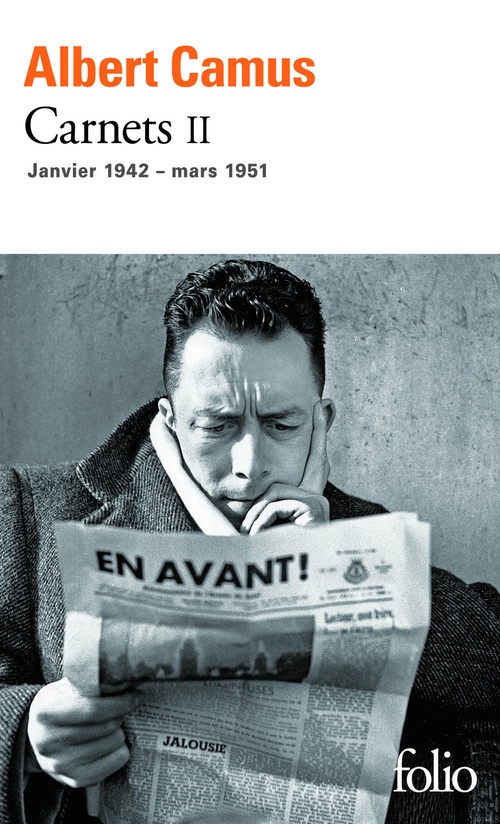 Couverture ebook de Carnets (Tome 2) - janvier 1942 - mars 1951, de Gay-crosier Raymond, Albert Camus