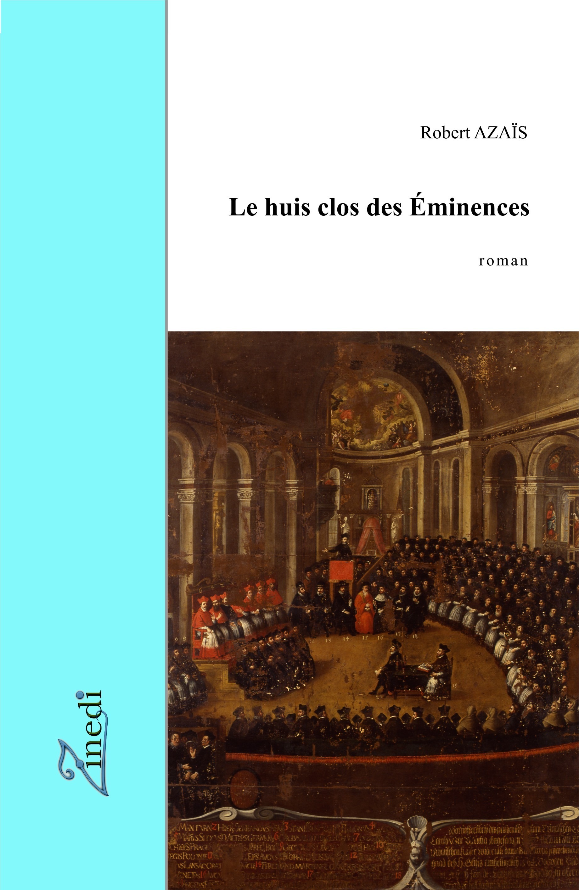 Couverture ebook de Le huis clos des Eminences, de Robert Azais