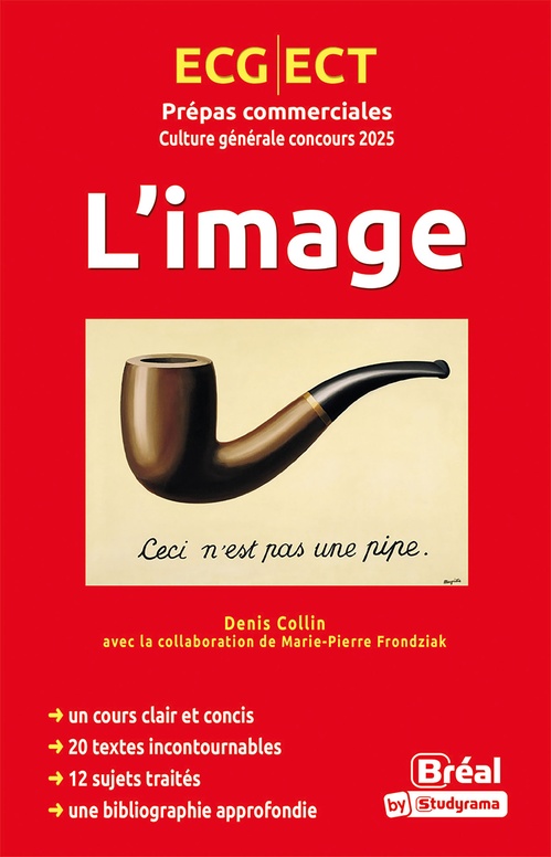 Couverture ebook de L'image - prépas commerciales ECG-ECT - Concours 2025, de Denis Collin