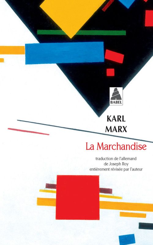 ebook cover of La Marchandise, by Karl Marx