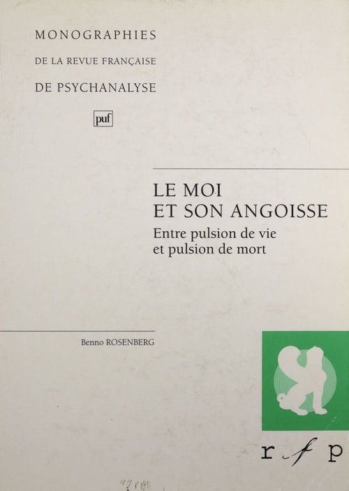 Couverture ebook de Le Moi et son angoisse, de Benno Rosenberg