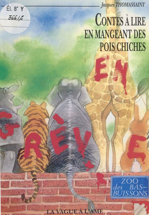 Couverture ebook de Contes à lire en mangeant des pois chiches, de Jacques Thomassaint