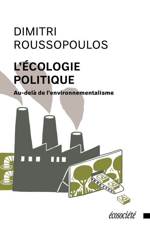 ebook cover of L'écologie politique, by Dimitri Roussopoulos