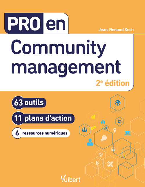 Couverture ebook de Pro en Community management, de Jean-renaud Xech