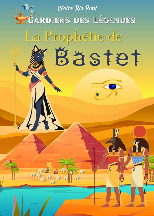 ebook cover of La prophétie de Bastet, by Claire Rio Petit