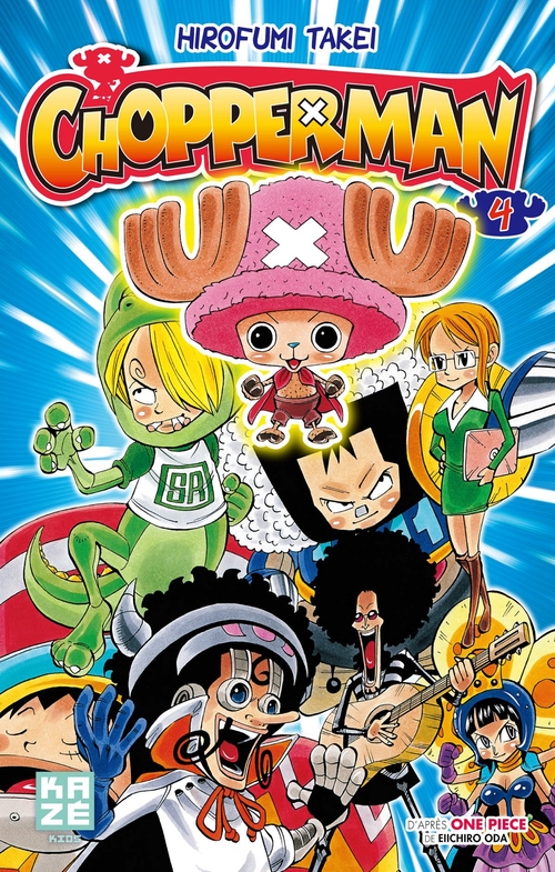 ebook cover of Chopperman T04, by Hirofumi Takei