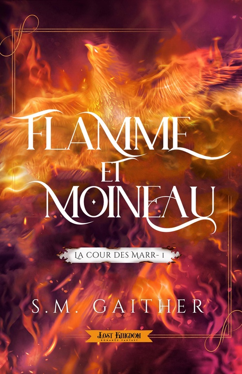 ebook cover of Flamme et Moineau, by S.M. Gaither