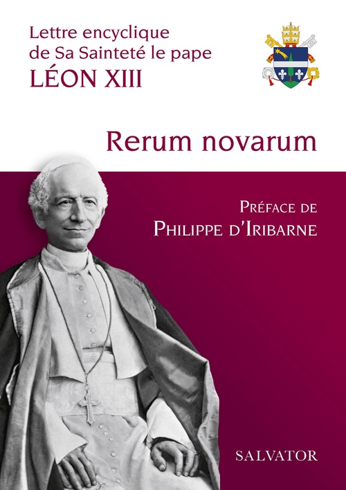 Couverture ebook de Rerum novarum : Lettre encyclique de Sa Sainteté le pape Léon XIII, de Léon XIII