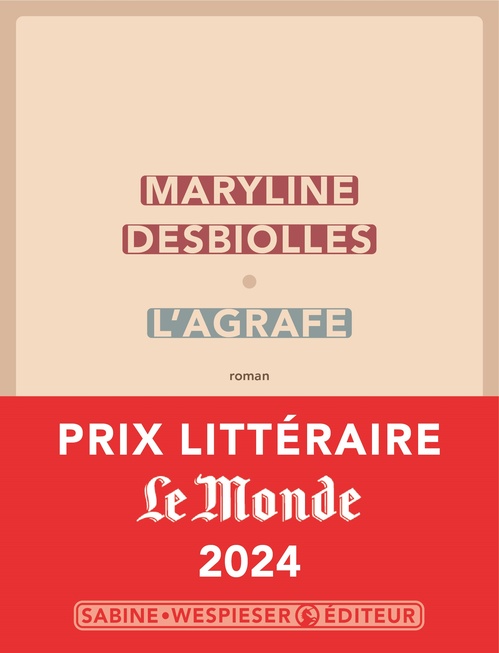 ebook cover of L'Agrafe, by Maryline Desbiolles