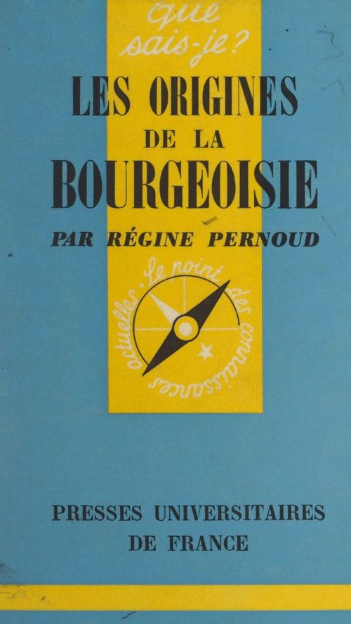 ebook cover of Les origines de la bourgeoisie, by Régine Pernoud