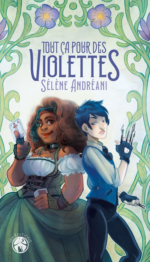 Couverture ebook de Tout ça pour des violettes !, de Sélène Andréani