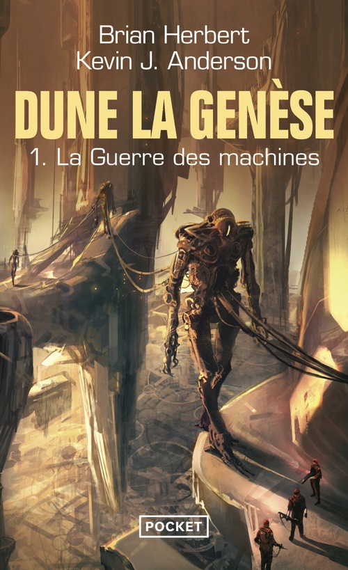 ebook cover of Dune, la genèse - Tome 1 La guerre des machines, by Brian Herbert, Kevin J. Anderson