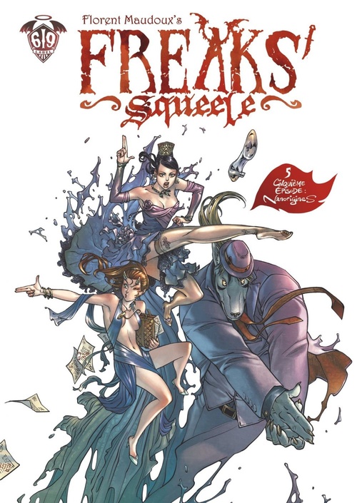 Couverture ebook de Freaks' Squeele - Tome 5 - Nanorigines, de Florent Maudoux