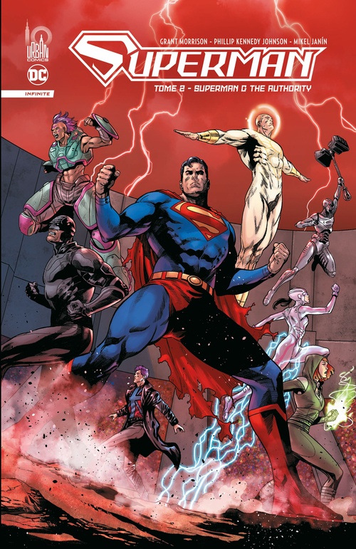 Couverture ebook de Superman Infinite tome 2, de Grant Morrison
