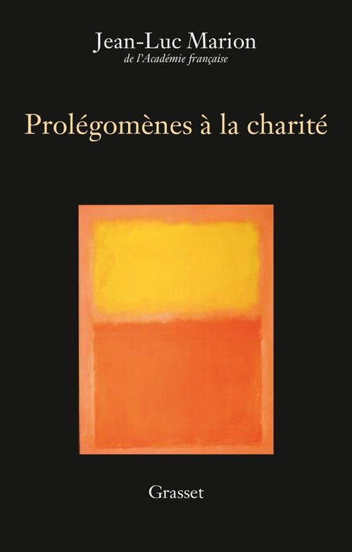 Couverture ebook de Prolégomènes à la charité, de Jean-Luc Marion