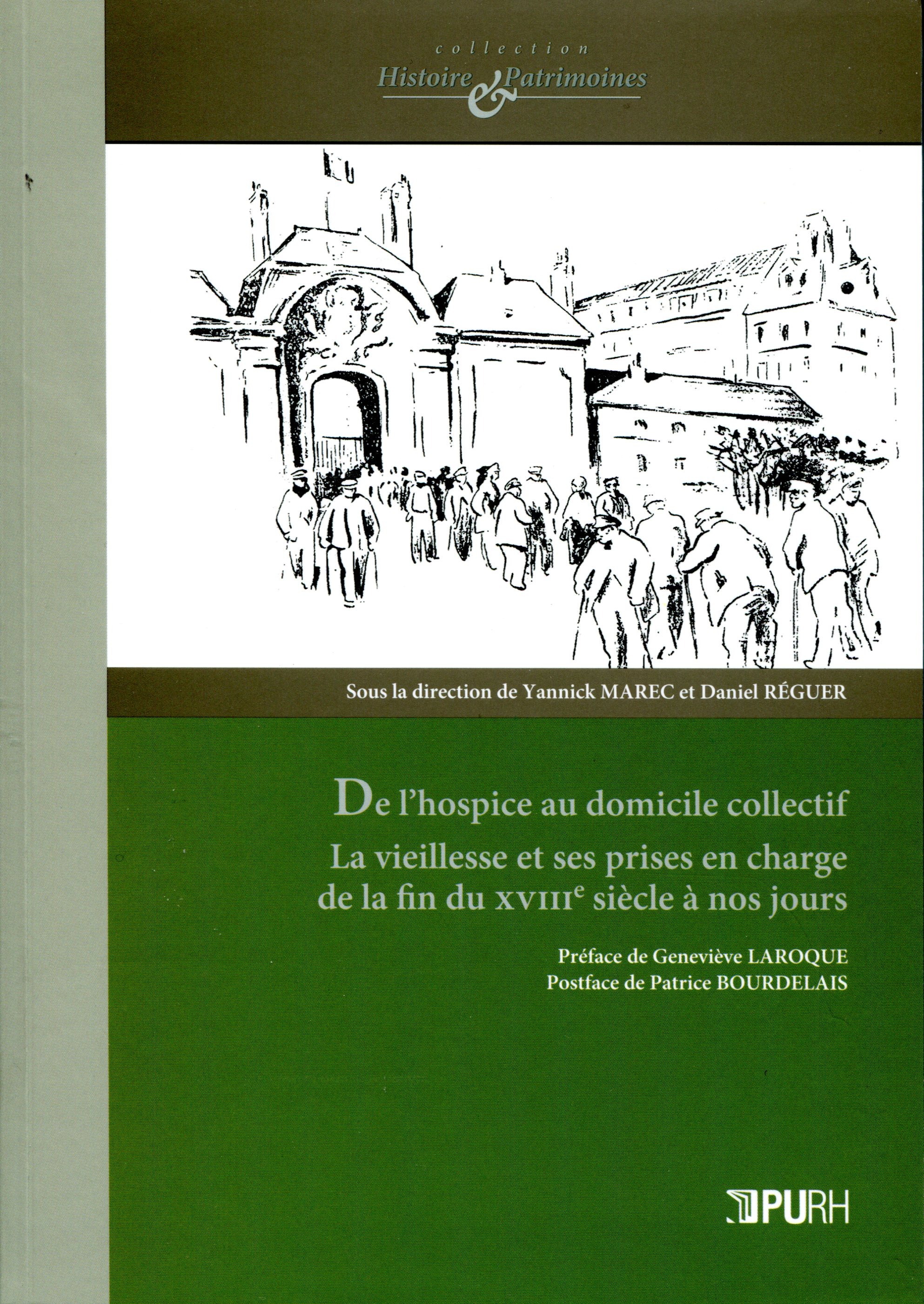 ebook cover of De l'hospice au domicile collectif, by Yannick Marec, Daniel Réguer