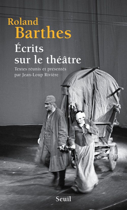 Couverture ebook de Écrits sur le théâtre. Textes réunis et présentés, de Roland Barthes