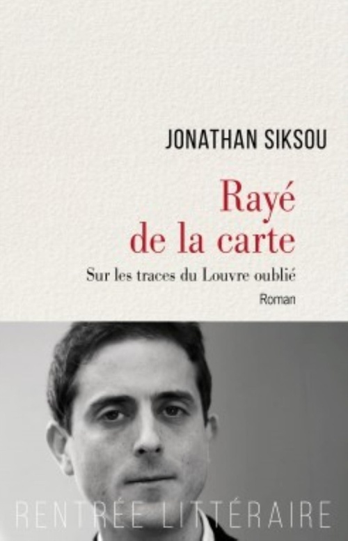 Couverture ebook de RAYÉ DE LA CARTE, de Jonathan Siksou