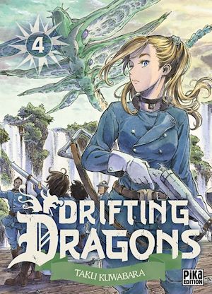 Couverture ebook de Drifting Dragons T04, de Taku Kuwabara