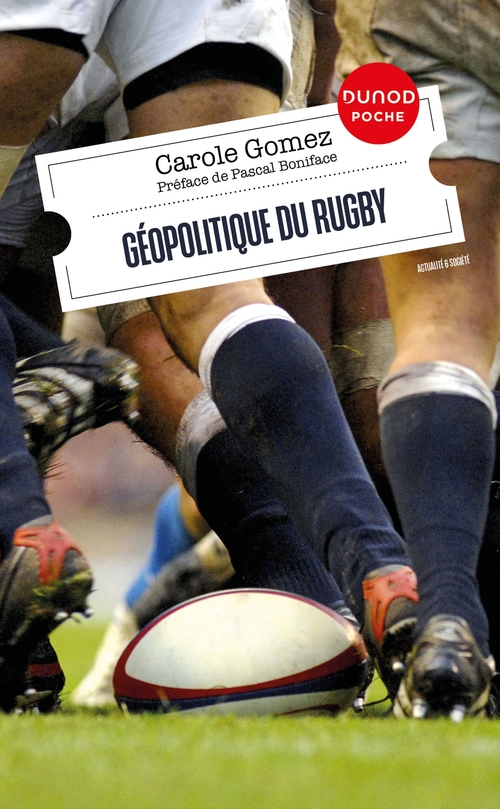 Couverture ebook de Géopolitique du rugby, de Carole Gomez