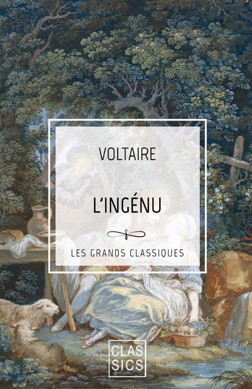 ebook cover of L'Ingénu, by Voltaire