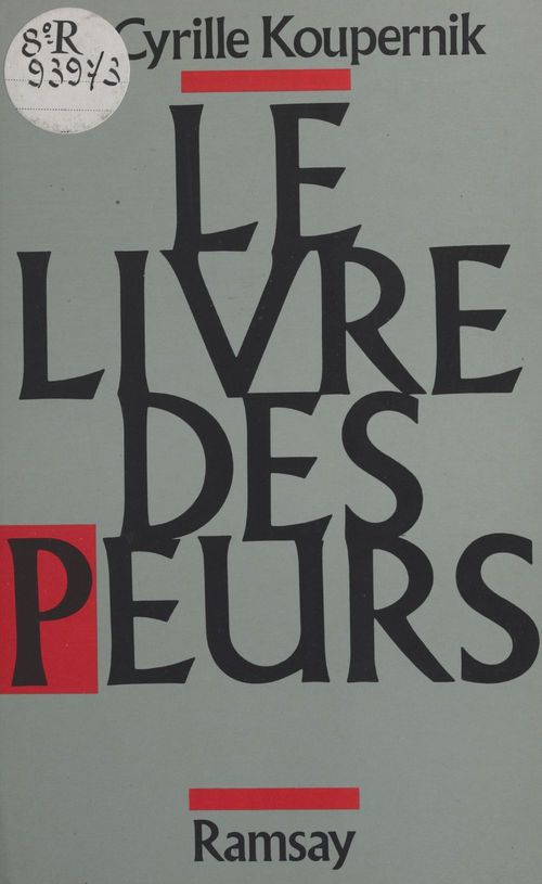 Couverture ebook de Le livre des peurs, de Cyrille Koupernik