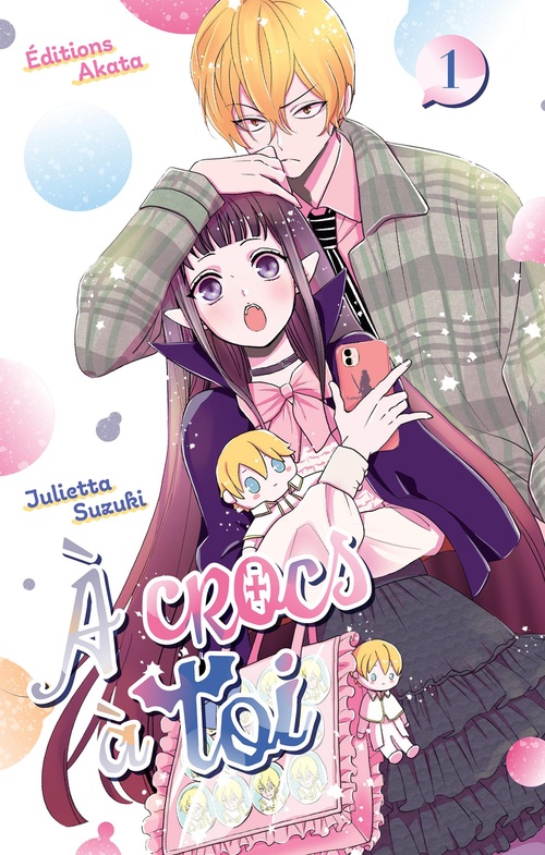 Couverture ebook de À crocs à toi - Tome 1, de Julietta Suzuki, Mathilde Vaillant