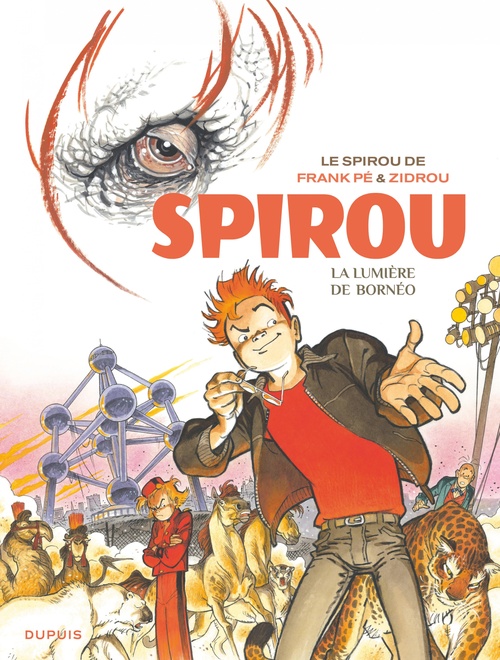 ebook cover of Le Spirou de Frank Pé et Zidrou -  La lumière de Bornéo, by Frank, Zidrou, Frank Pé