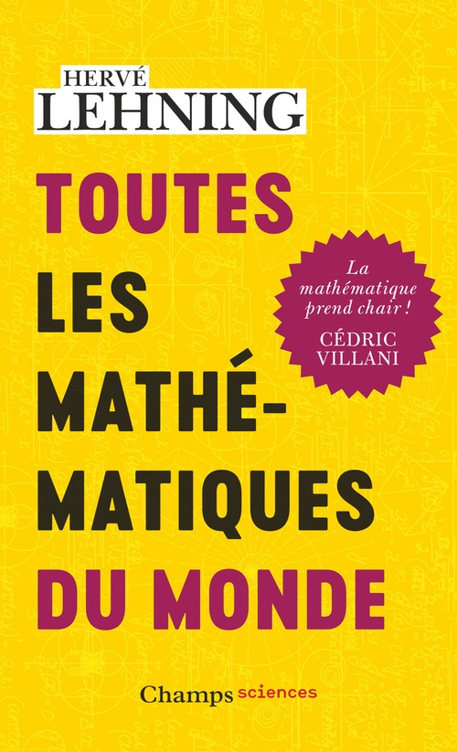 ebook cover of Toutes les mathématiques du monde, by Hervé Lehning