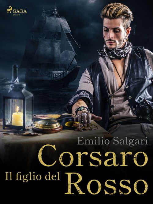 Couverture ebook de Il figlio del Corsaro Rosso, de Emilio Salgari