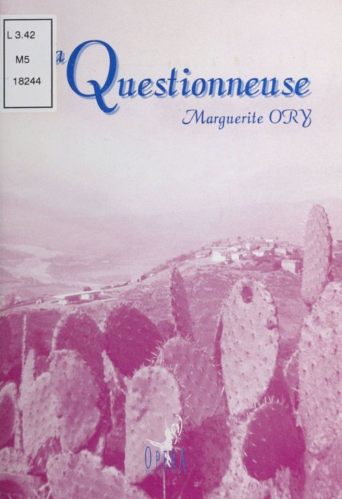 ebook cover of La Questionneuse, by Marguerite Ory