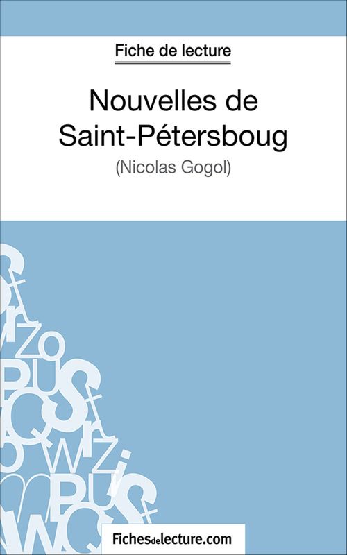 ebook cover of Nouvelles de Saint-Pétersboug, by Fichesdelecture.Com, Sophie Lecomte