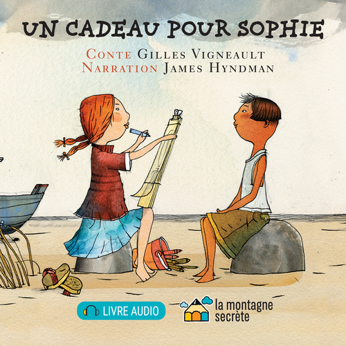 audiobook cover of Un cadeau pour Sophie (Contenu enrichi), by Stéphane Jorish, Gilles Vigneault