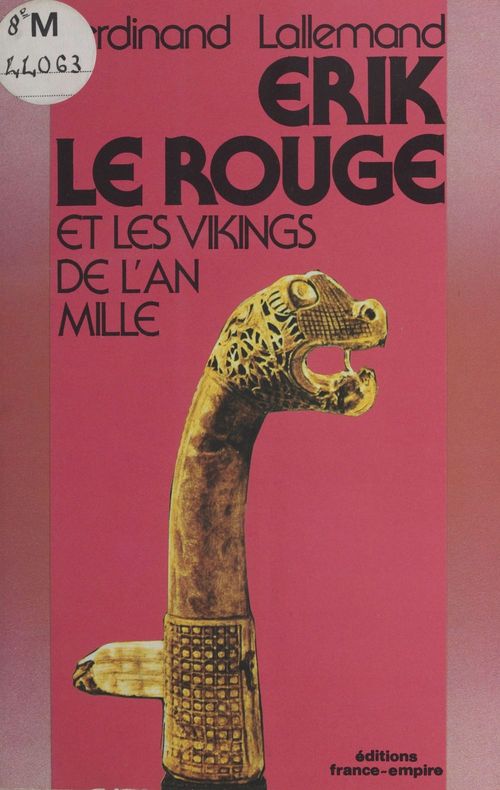 ebook cover of Erik le Rouge et les Vikings de l'an mil, by Ferdinand Lallemand