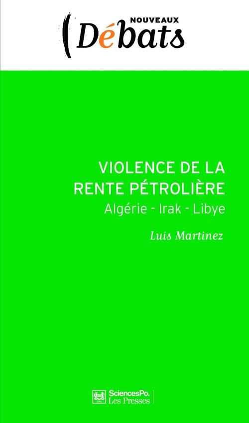ebook cover of Violence de la rente pétrolière, by Luis Martinez
