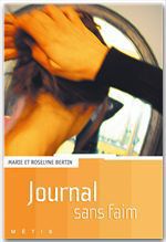 Couverture ebook de Journal sans faim, de Roselyne Bertin, Marie Bertin